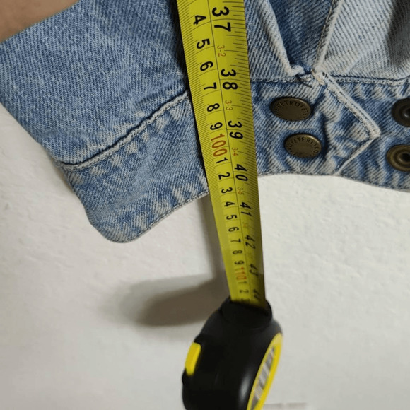 Retrofete Jeans Womens 23 Cargo High Rise Blue Denim Pockets Light Wash - Picture 5 of 13